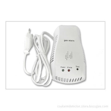 Natural Gas Detector Alarm Ac110v / Ac220v Wall Mounted
